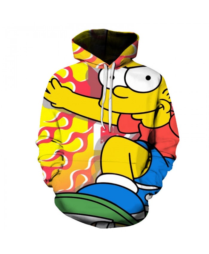 The Simpsons Printed 3D Men Women Hoodies Sweatshirts Quality Hooded Jacket Novelty Streetwear Fashion Casual Pullover KK