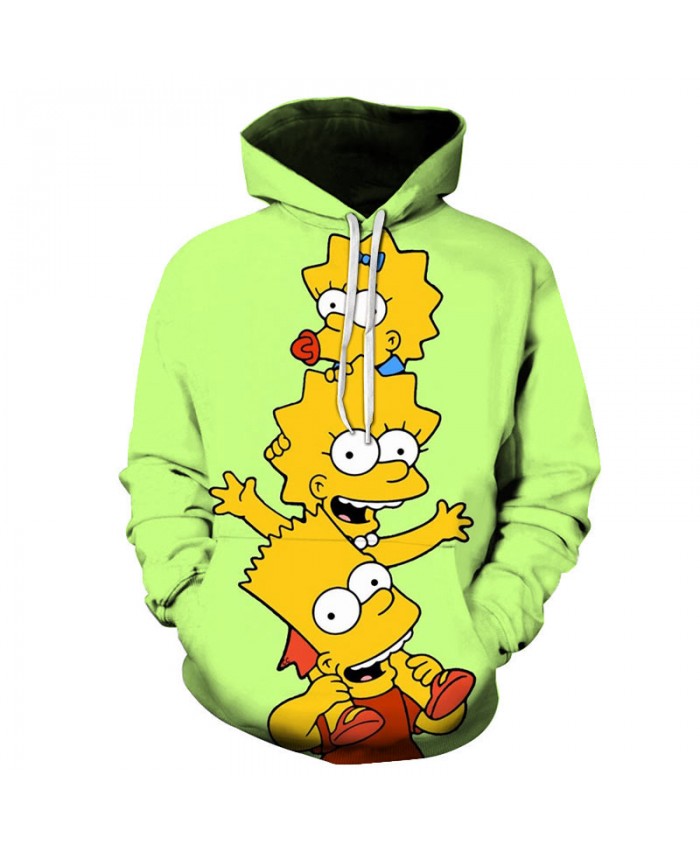The Simpsons Printed 3D Men Women Hoodies Sweatshirts Quality Hooded Jacket Novelty Streetwear Fashion Casual Pullover Q