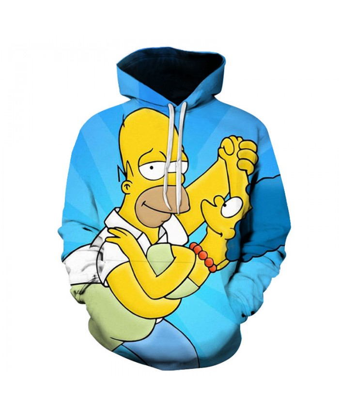 The Simpsons Printed 3D Men Women Hoodies Sweatshirts Quality Hooded Jacket Novelty Streetwear Fashion Casual Pullover SS