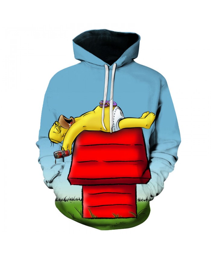 The Simpsons Printed 3D Men Women Hoodies Sweatshirts Quality Hooded Jacket Novelty Streetwear Fashion Casual Pullover UU