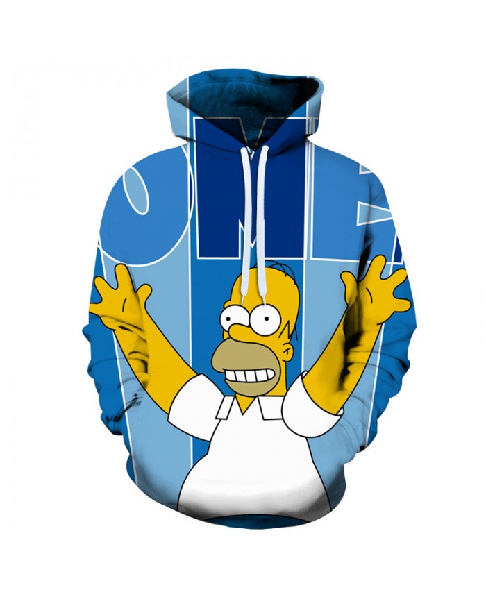 The Simpsons Printed 3D Men Women Hoodies Sweatshirts Quality Hooded Jacket Novelty Streetwear Fashion Casual Pullover YY