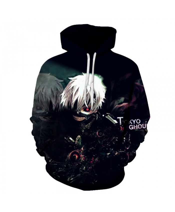 Tokyo Ghoul 3D Printed Hoodies Men Women Sweatshirts Hooded Pullover Brand Qaulity Tracksuits Boy Coats Fashion Outwear 2021 New