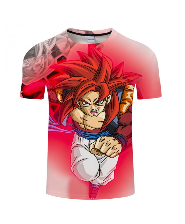 Vegeta Digital 3D Print T shirt Men Dragon Ball Summer Cartoon Short Sleeve Saiyan Tops&Tees Boys Tshirts Drop Ship