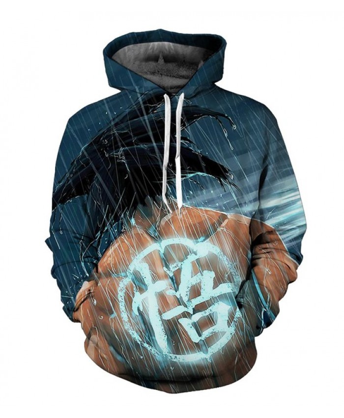 Vegetto Dragon Ball Z Hoodies 3d Pullovers Sportswear Hooded Sweatshirts Mens Sleeve Son Goku Hoode Dragon Ball Z S-6XL D