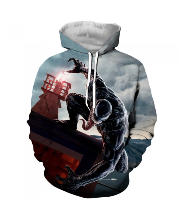 Venom Hoodies Men Women Sweatshirts 3D Printed Hoodie Hip Hop Pullover Hooded Casual Streetwear Tops F