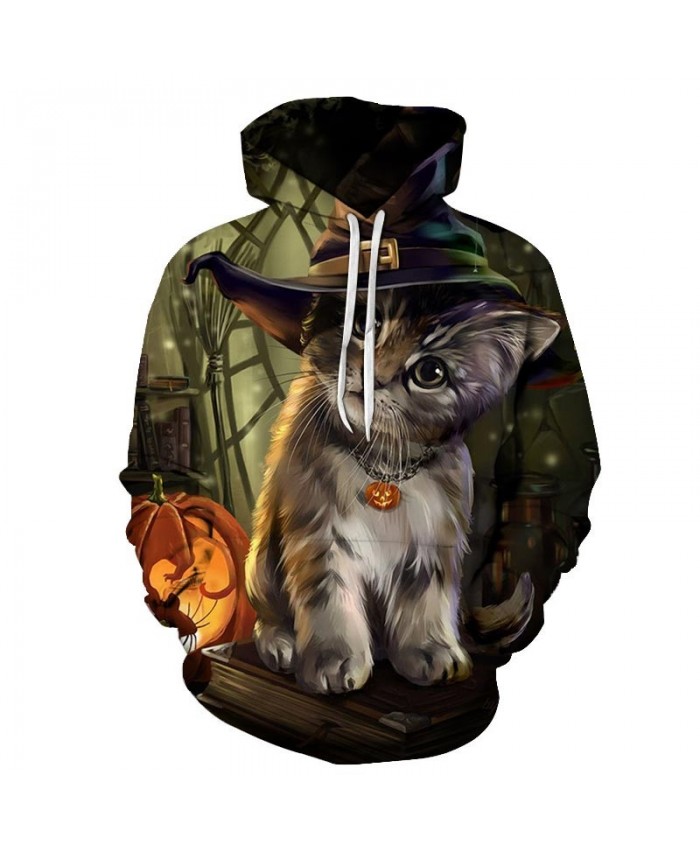 Wearing A Necklace Cat 3D Printed Mens Pullover Sweatshirt Pullover Casual Hoodie Men Streetwear Sweatshirt Hoodie