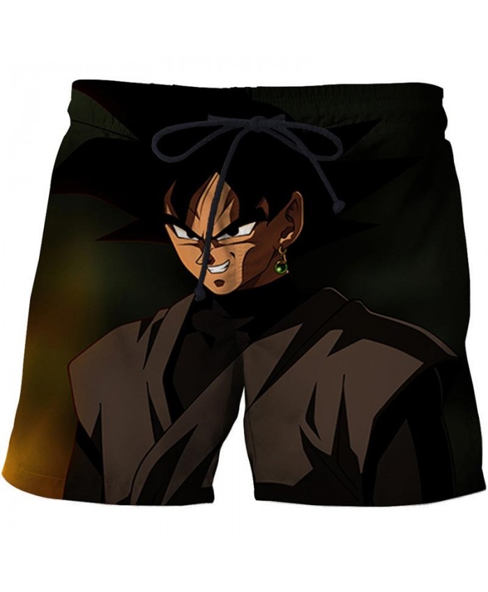 Wearing Earrings Dragon Ball Men Anime 3D Printed Beach Short Casual 2021 Hot Sell Summer Male Quick Dry Board Short