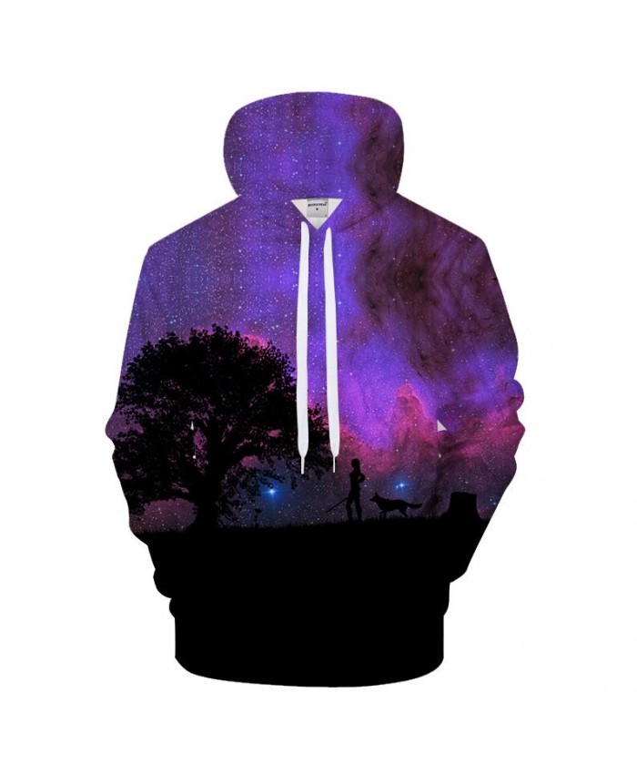 Wolf Hoodies Sweatshirts Men Women Hoody Galaxy Tracksuits 3d Printing Pullover Streetwear Coat Autumn Top Drop Ship