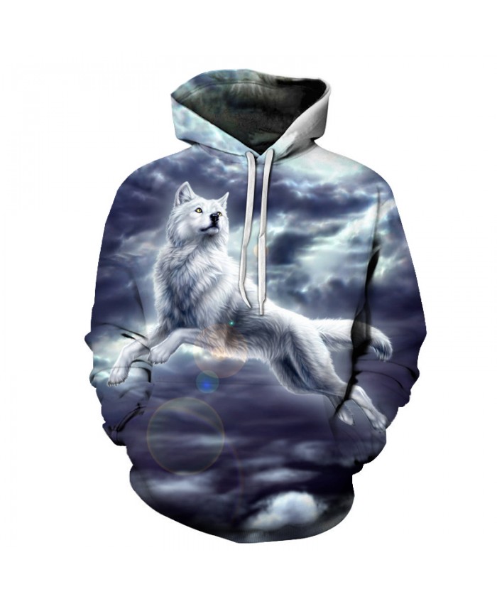 Wolf Printed Men 3d Sweathsirts Animal Hoodies Boy Pullovers Unisex Tracksuit Brand Outwear Quality 6XL Male Coat Hooded Jakcet