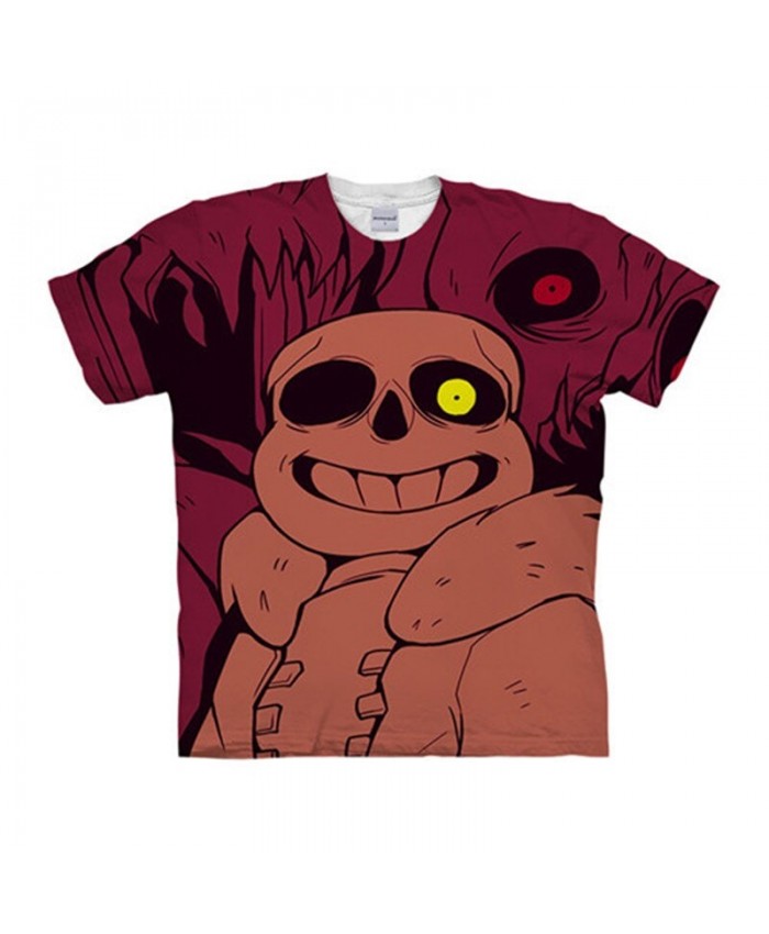 Yellow Eyeball Undertale 3D Print Men tshirt Crossfit Shirt Casual Summer Short Sleeve Male tshirt Fitness Tops&Tee