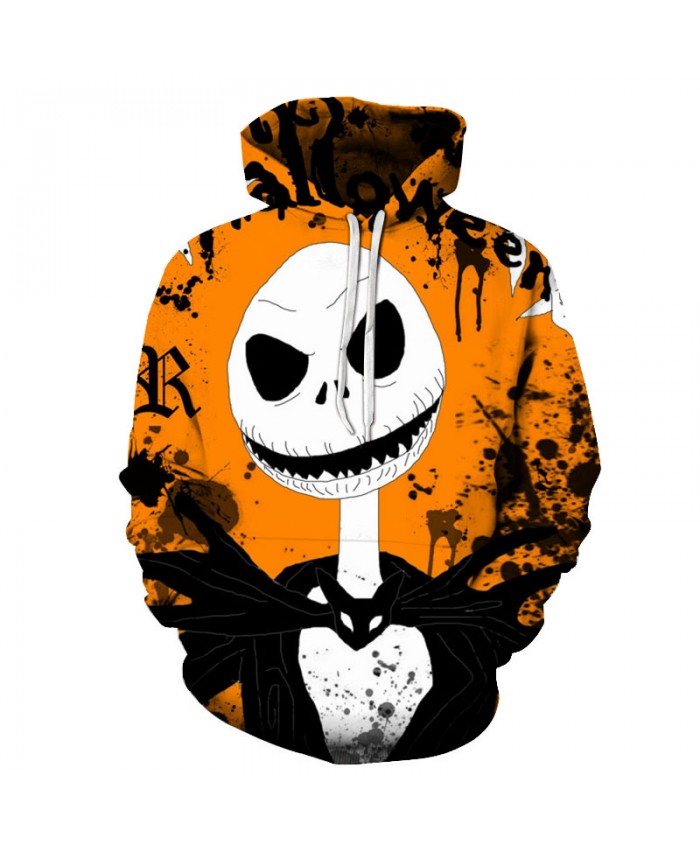 Yellow Halloween 3D Hoodies Men Hoody Harajuku Hoodie Streatwear Sweatshirt Tracksuit Pullover Coat Hip Hop Dropship