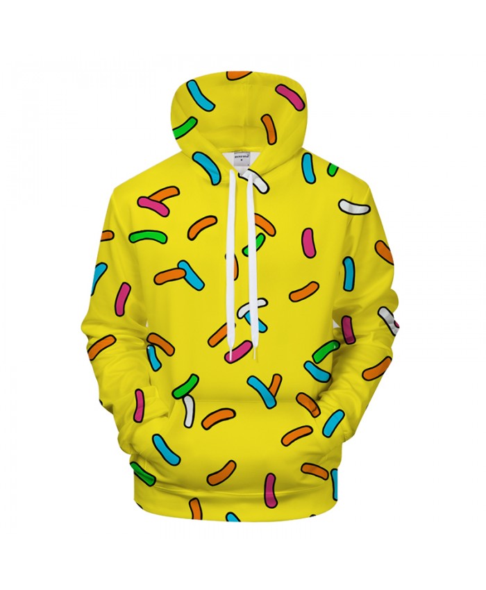 Yellow Hoodies Men Women Hoody 3D Print Hoodie Streatwear Sweatshirts Anime Tracksuit Funny Coat Pullover Drop ship