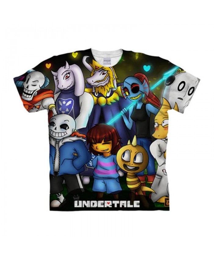 Yellow Worm Undertale 3D Printed Men tshirt Crossfit Shirt Casual Summer Short Sleeve Male tshirt Fitness Round Neck