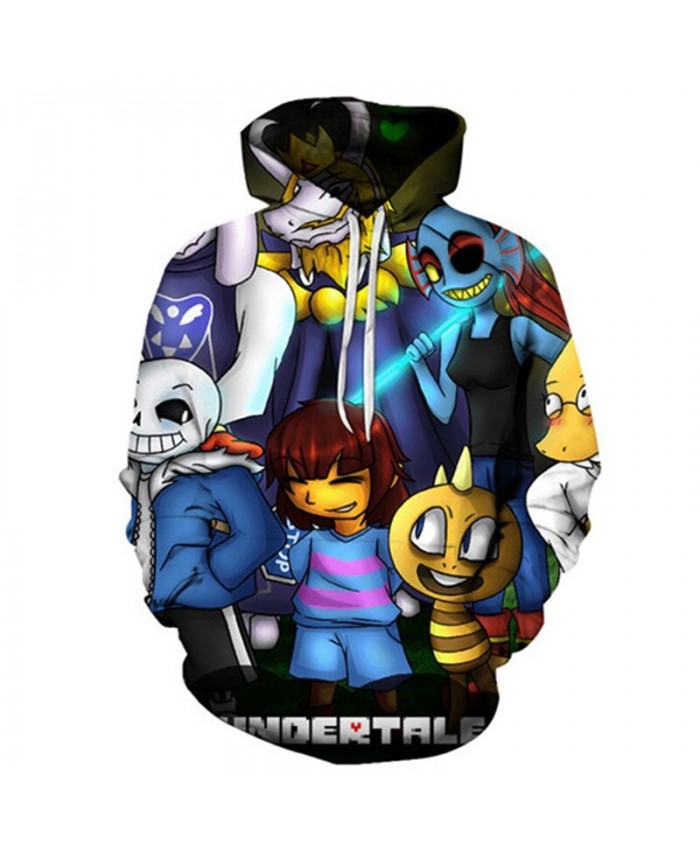 Yellow Worm undertale 3D Print Mens Pullover Sweatshirt Fashion Casual Quality Men Hoodies Custom Pullover Hoodie